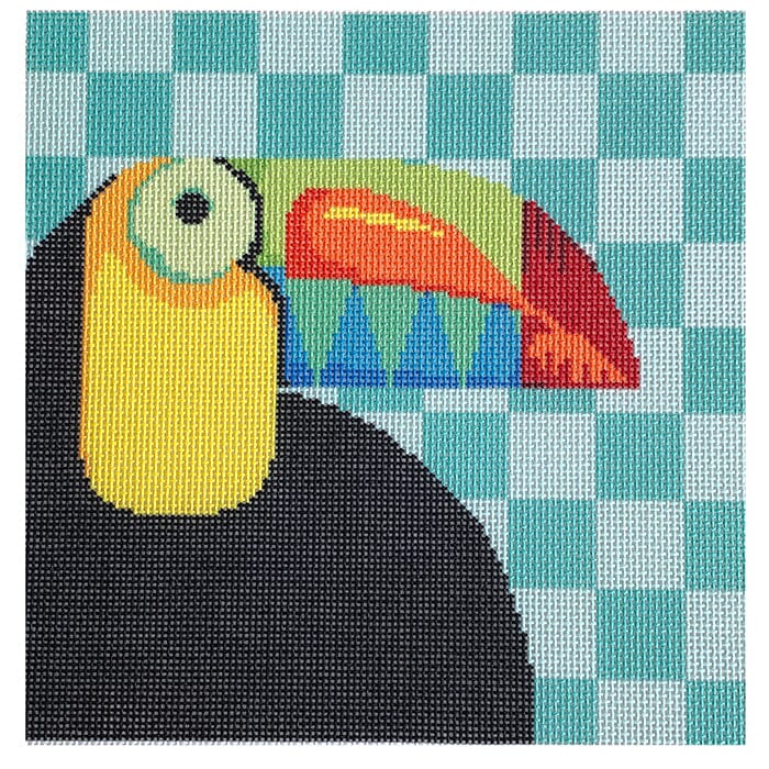 Toucan/Aqua Checks