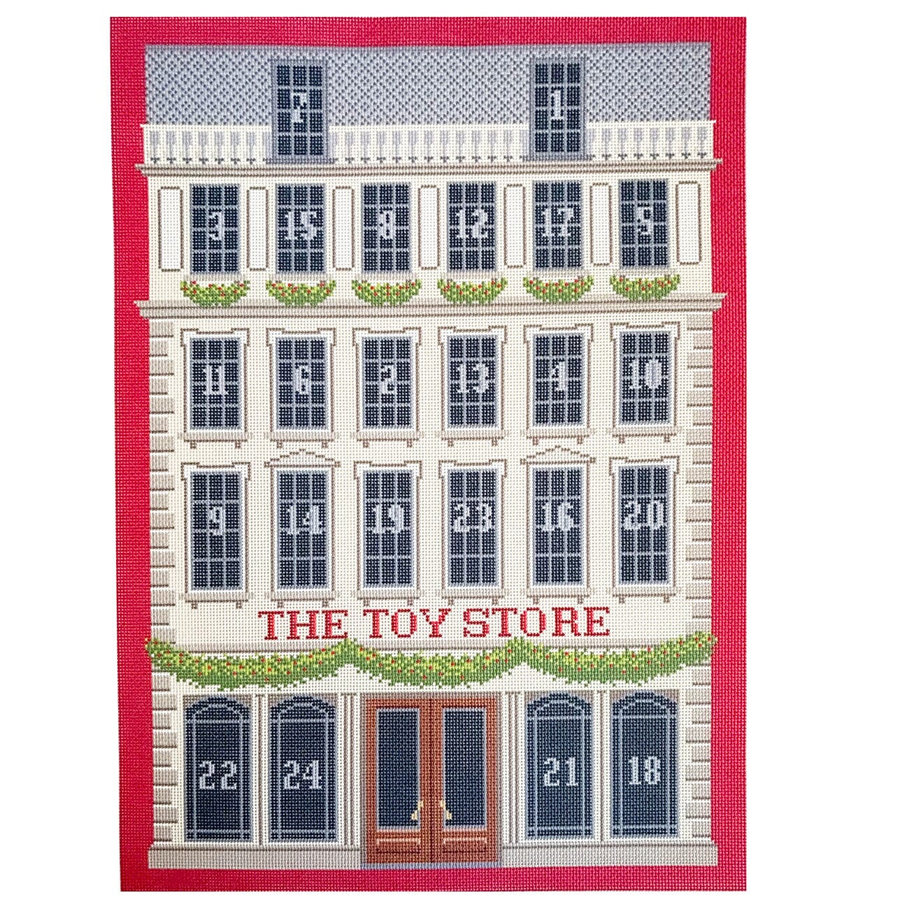 Toy Store Advent Calendar Backdrop and Windows - Image 2