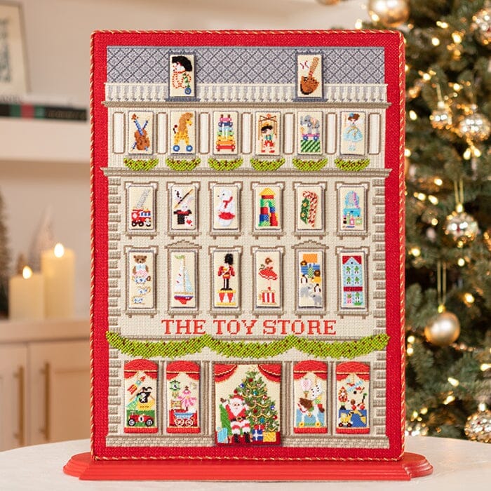 Toy Store Advent Calendar Backdrop and Windows - Image 5