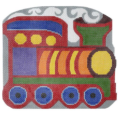 Toy Train Pillow