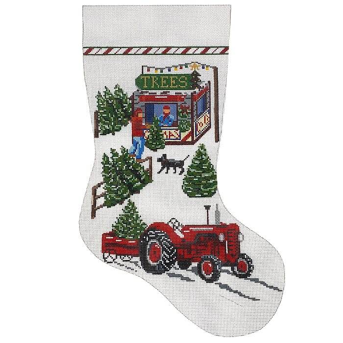 Tractor and Tree Lot Stocking