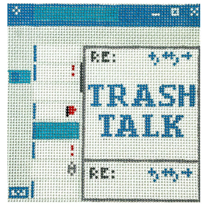 Office Coaster - Trash Talk Email