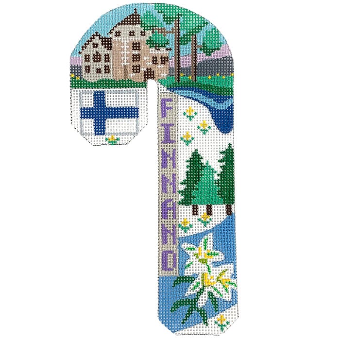 Travel Candy Cane - Finland