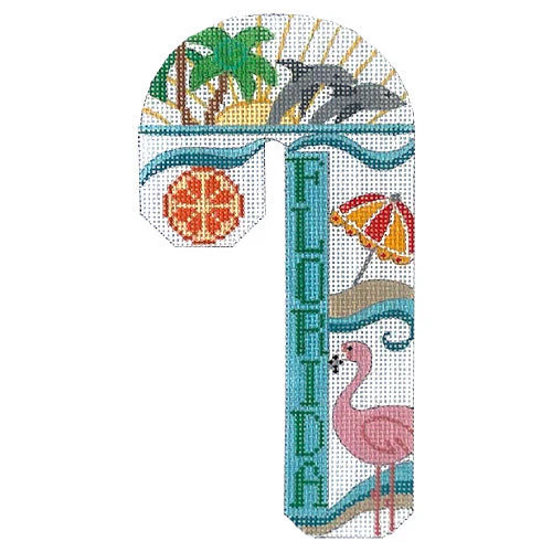 Travel Candy Cane - Florida