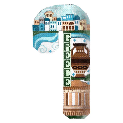 Travel Candy Cane - Greece