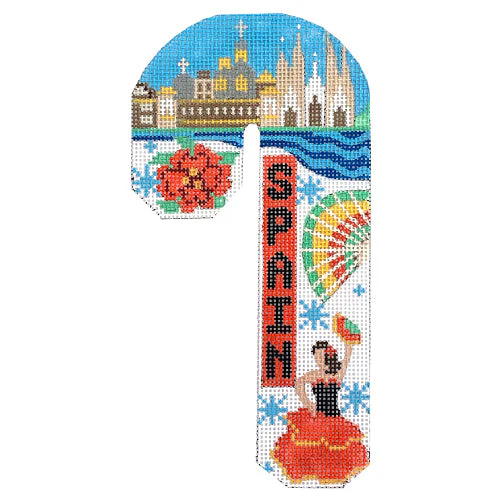 Travel Candy Cane - Spain