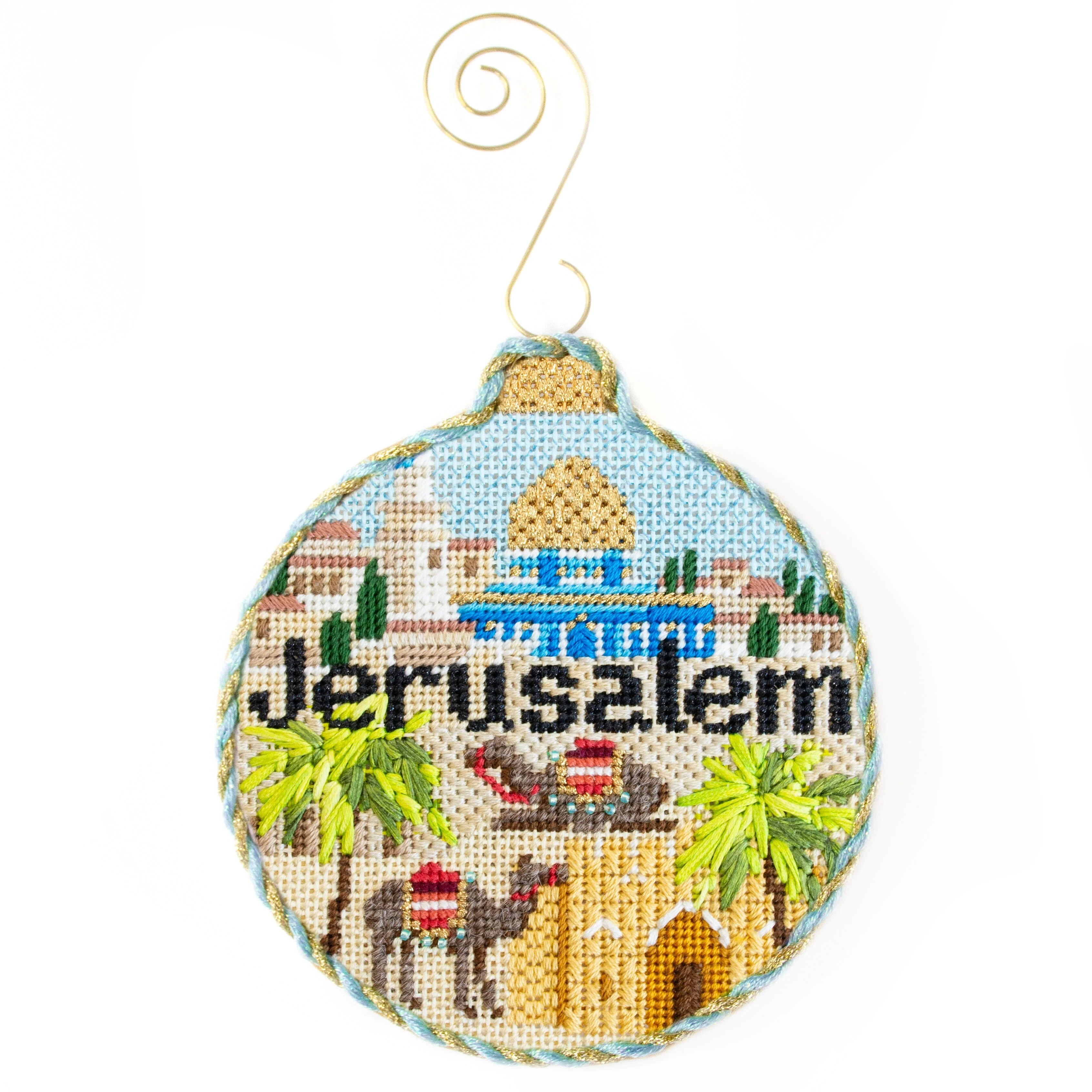 Travel Round - Jerusalem with Stitch Guide