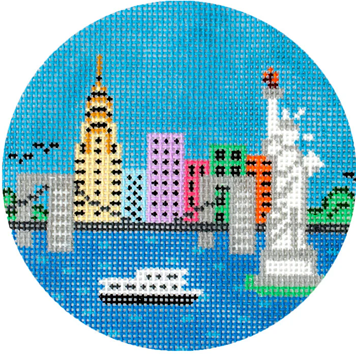 Travel Round: New York Cityscape