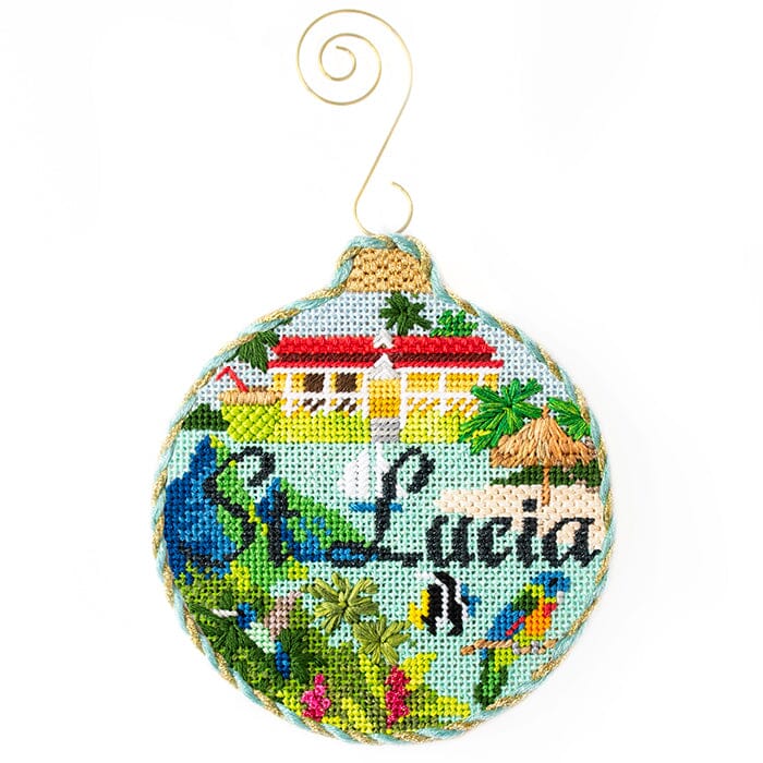 Travel Round - St. Lucia with Stitch Guide