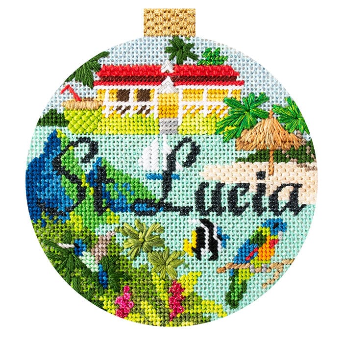 Travel Round - St. Lucia with Stitch Guide - Image 2