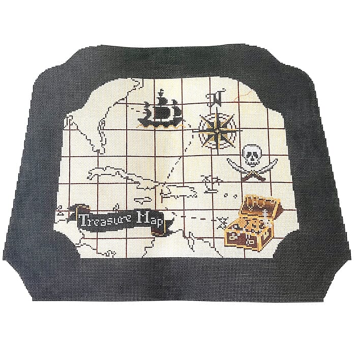 Treasure Map Child's Rocking Chair