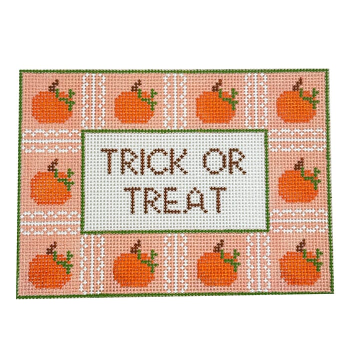 Trick or Treat Pumpkin Border