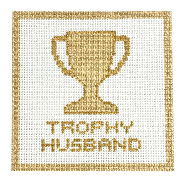 Trophy Husband 5" Square