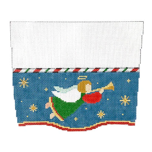 Trumpet Angel Stocking Topper