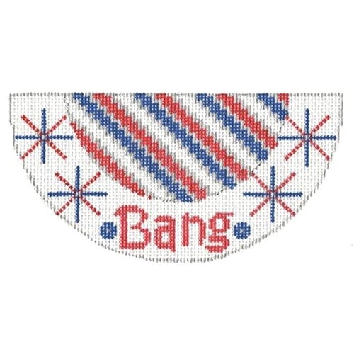 Bang Needlepoint Kiss on 18