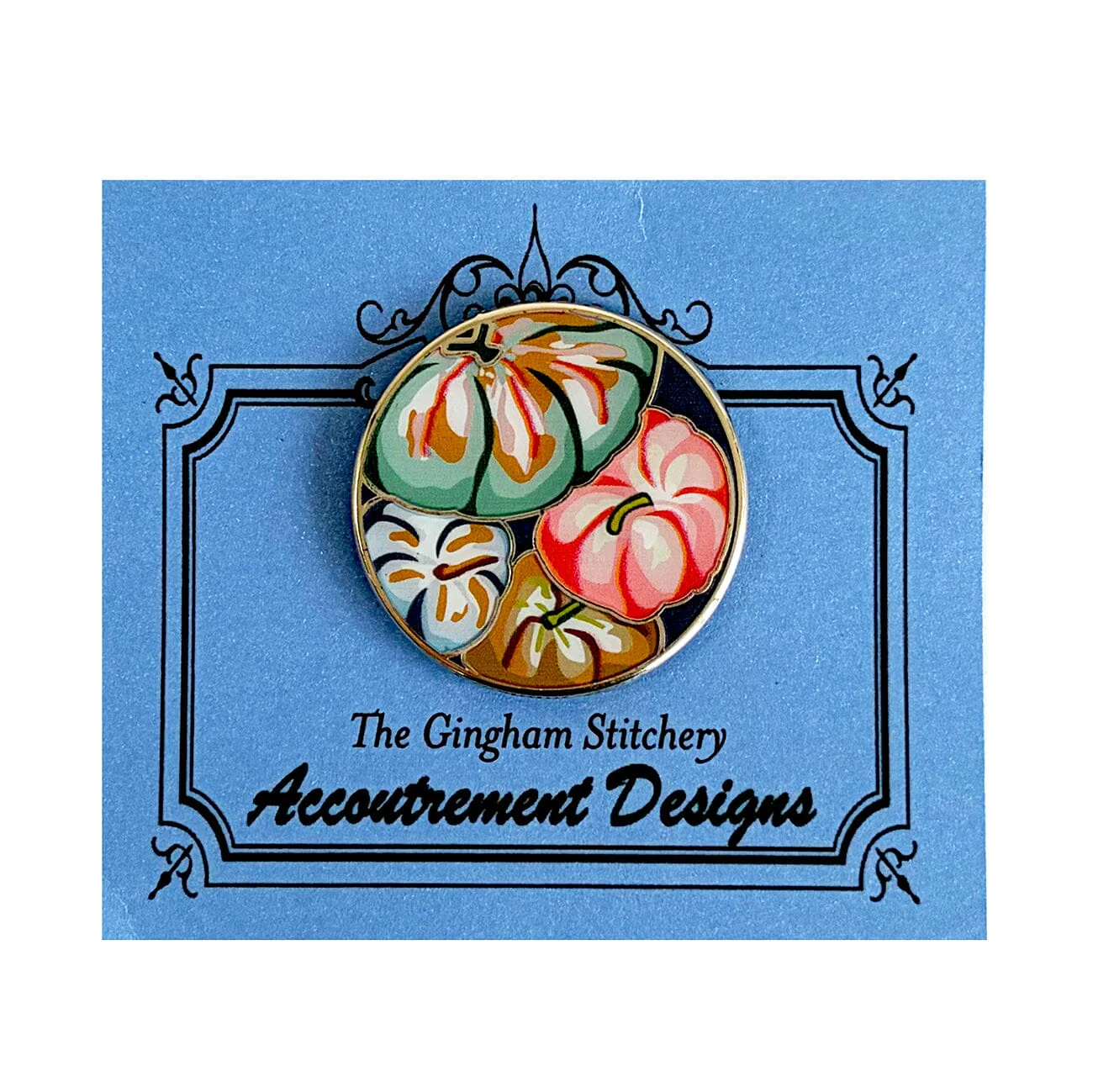 Tumbling Pumpkins Needle Minder