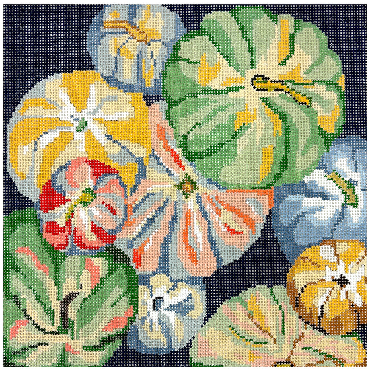 Tumbling Pumpkins Pillow