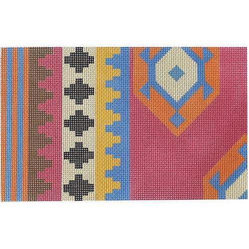 Turkish Kilim Pink Clutch