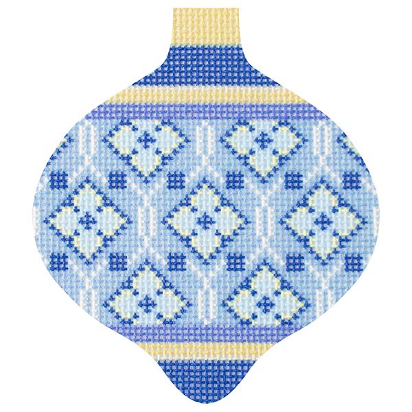 Tuscan Bauble - Lucca Canvas with Stitch Guide