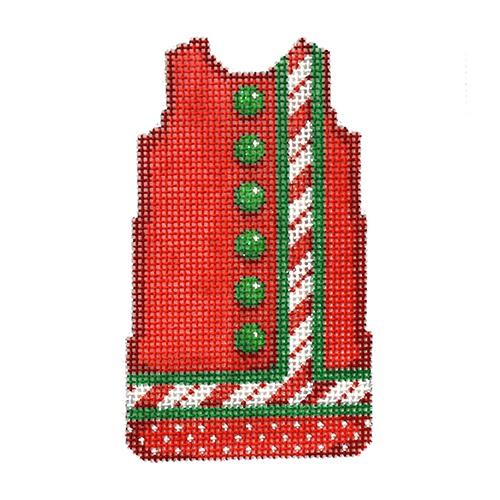 Candy Cane Border Mini Shift