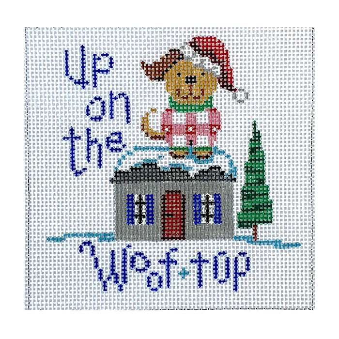 Up on the Woof-top Ornament