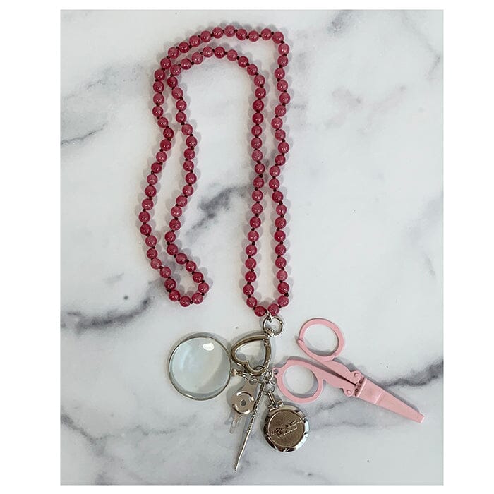UP UP Chatelaine Gemstones Necklace - Rose