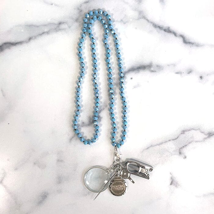 UP UP Chatelaine Necklace - French Blue