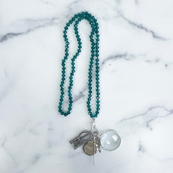 UP UP Chatelaine Necklace - Light Teal