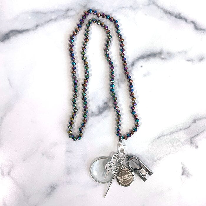 UP UP Chatelaine Necklace - Peacock