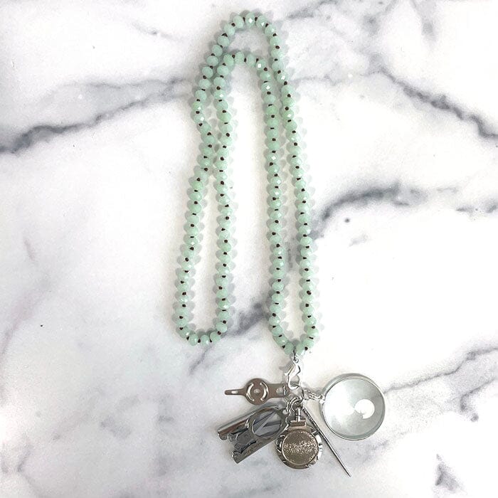 UP UP Chatelaine Necklace - Sea Foam Green
