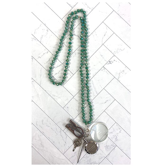 UP UP Chatelaine Necklace- Spring Green
