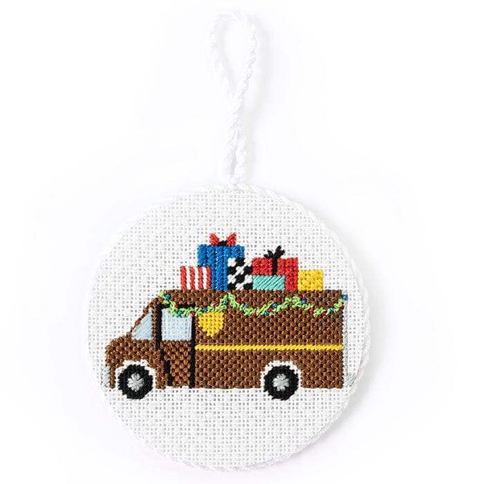 UPS Christmas Truck with Stitch Guide