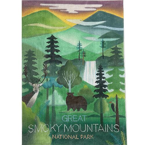 USA National Parks Poster - Great Smoky Mountains