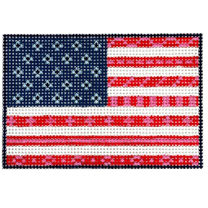 USA Quilted Flag Passport Insert