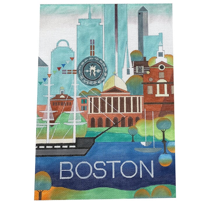 USA Travel Poster - Boston MA