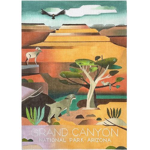 USA National Parks Poster - Grand Canyon