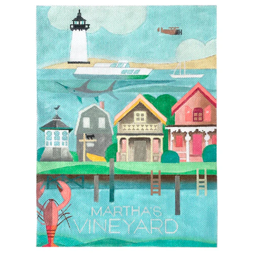 USA Travel Poster - Martha's Vineyard