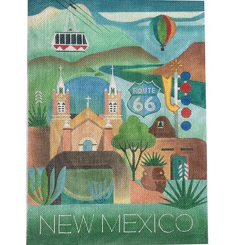 USA Travel Poster - New Mexico