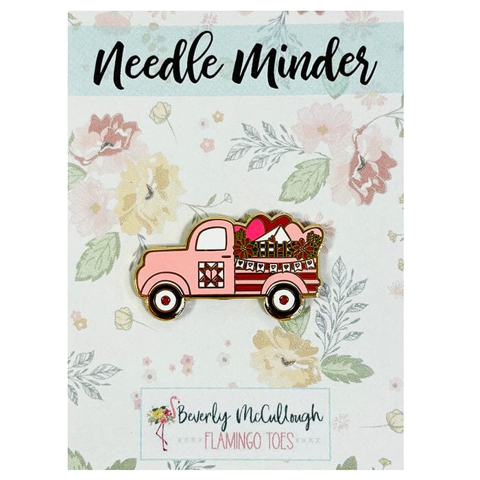 Valentine's Vintage Truck Needleminder