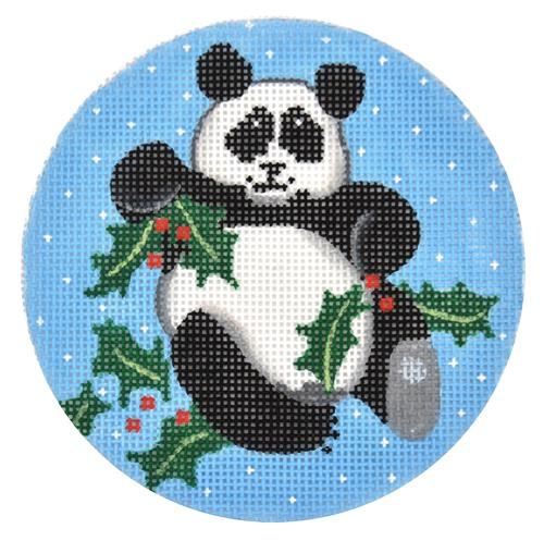 Panda with Holly Round