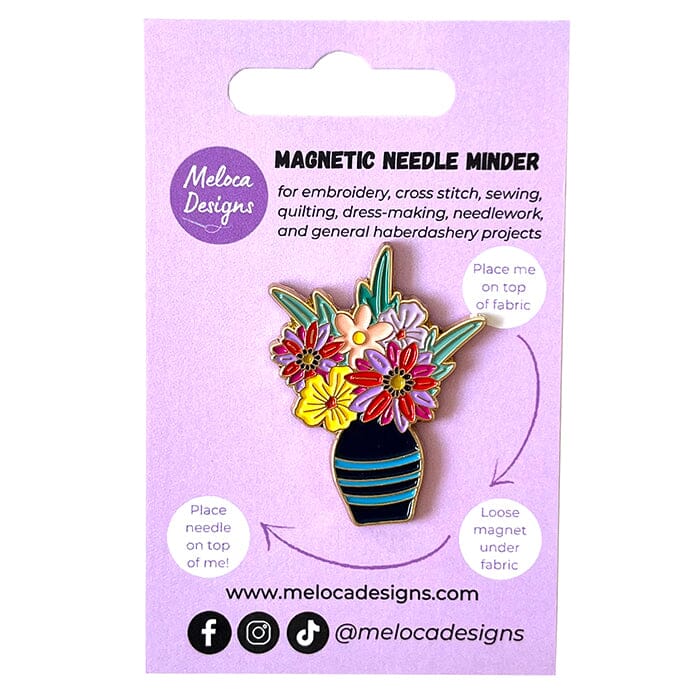 Vase of Flowers Needleminder