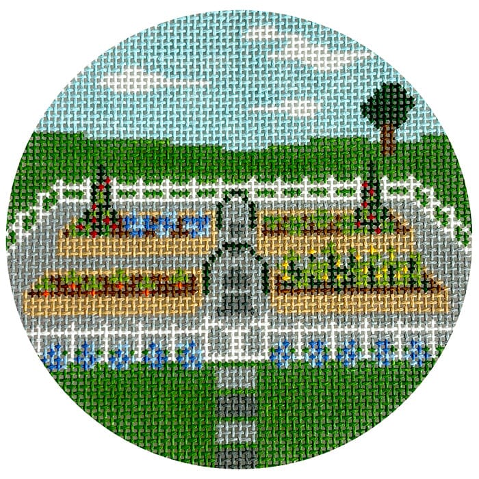 Veggie Garden Round