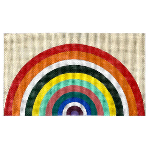 Vintage Rainbow Clutch