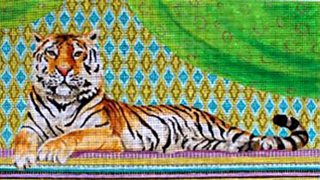 Vintage Tiger Reclining