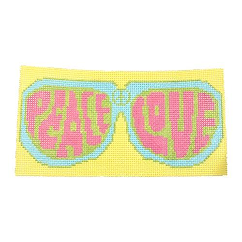 Peace and Love Eyeglass Case