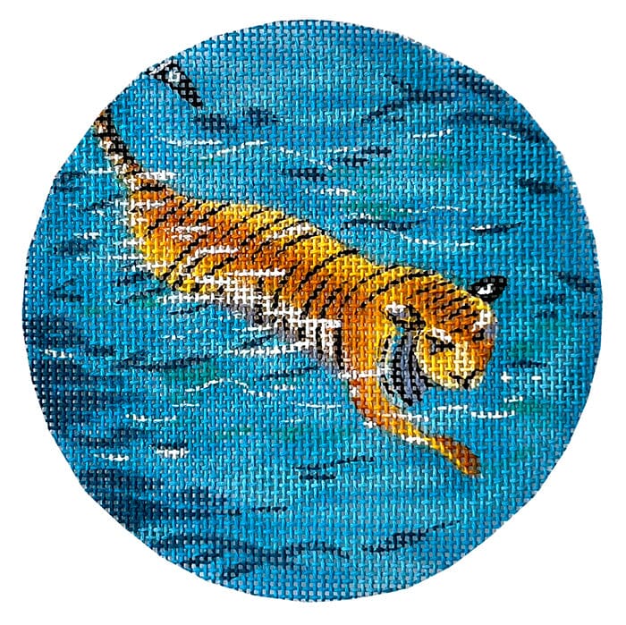 Wading Tiger