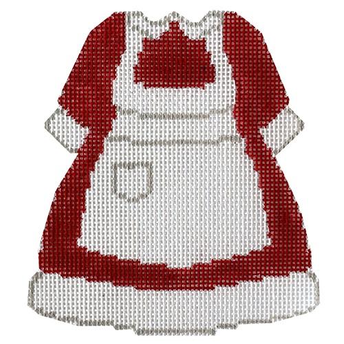 Mrs. Claus Dress Ornament