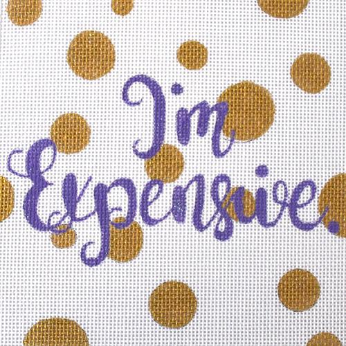I'm Expensive Bubbles Square