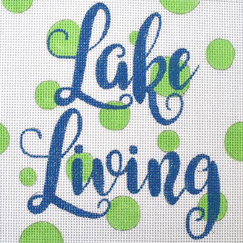 Lake Living Bubbles Square
