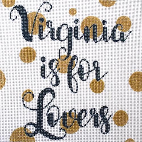 Virginia is for Lovers Bubbles Square
